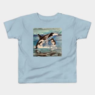 Happy Orca - Orca Strait IV Kids T-Shirt